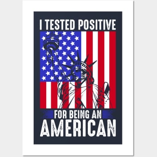 Funny 4th Of July Positive Joke Posters and Art